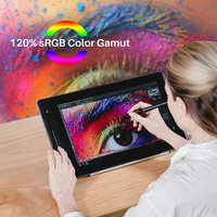 HUION Kamvas Pro 16 120% sRGB wyświetlacz tabletu graficznego Tablet graficzny cyfrowy Monitor 8192 poziomów obsługa przechyłu za pomocą klawiszy skrótów 5